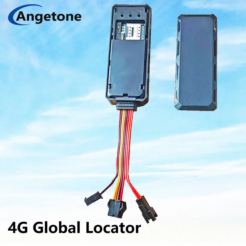 4G LTE Car GPS Tracker with Smart Notifications, Remote Fuel and Power Cut-off, Real-time Tracking, Anti-Surveillance Function,