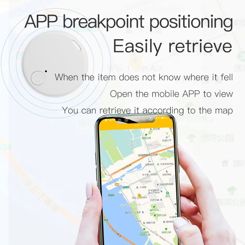 Mini GPS Tracker Bluetooth 5.0 Anti-Lost GPS Device Car Tracking IOS Android Smart Finder Locator Accessory 2026 New