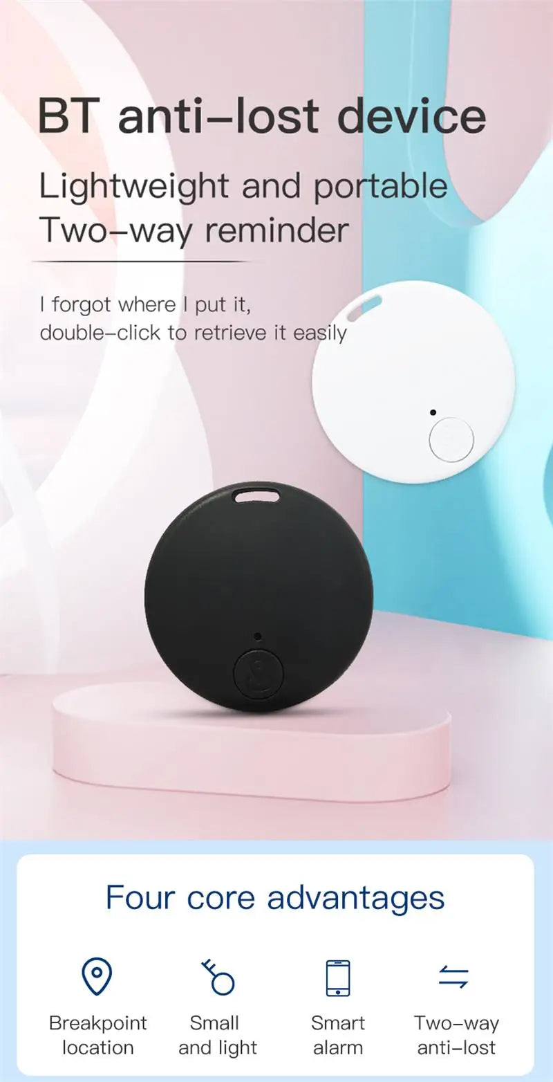 New Mini GPS Tracker Bluetooth 5.0 Anti-Lost GPS Device Car Tracking IOS Android Smart Finder Locator Accessory 2026