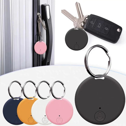 Mini GPS Locator AntiLost Alarm Wallet Keychain Smart Tag Bluetooth-Compatible Tracer Keychain Dog Pet Child Tracker Key Finder