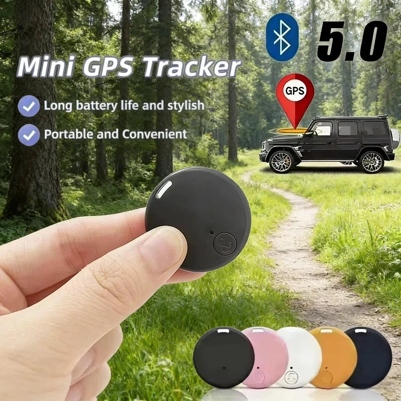 Mini GPS Tracker Bluetooth 5.0 Anti-Lost GPS Device Car Tracking IOS Android Smart Finder Locator Accessory 2026 New