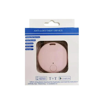 Portable Mini GPS Tracker Bluetooth 5.2 Anti-Lost GPS Tracker Device Smart Finder Locator for Pet Elderly Kids Bag Key Wallet