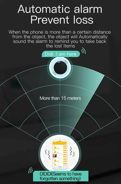 3pcs Mini GPS Tracker Anti-lost, GPS Tracker Strong Car Tracking Anti-Lost Mini Worldwide Smart Key Finder Locator