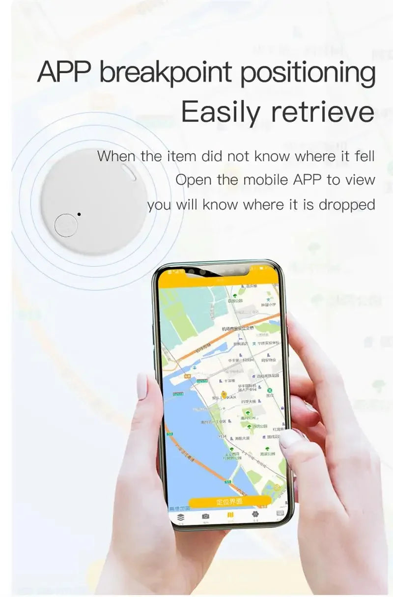 Mini GPS Tracker Bluetooth 5.0 Anti-Lost GPS Device Car Tracking IOS Android Smart Finder Locator Accessory 2026 New