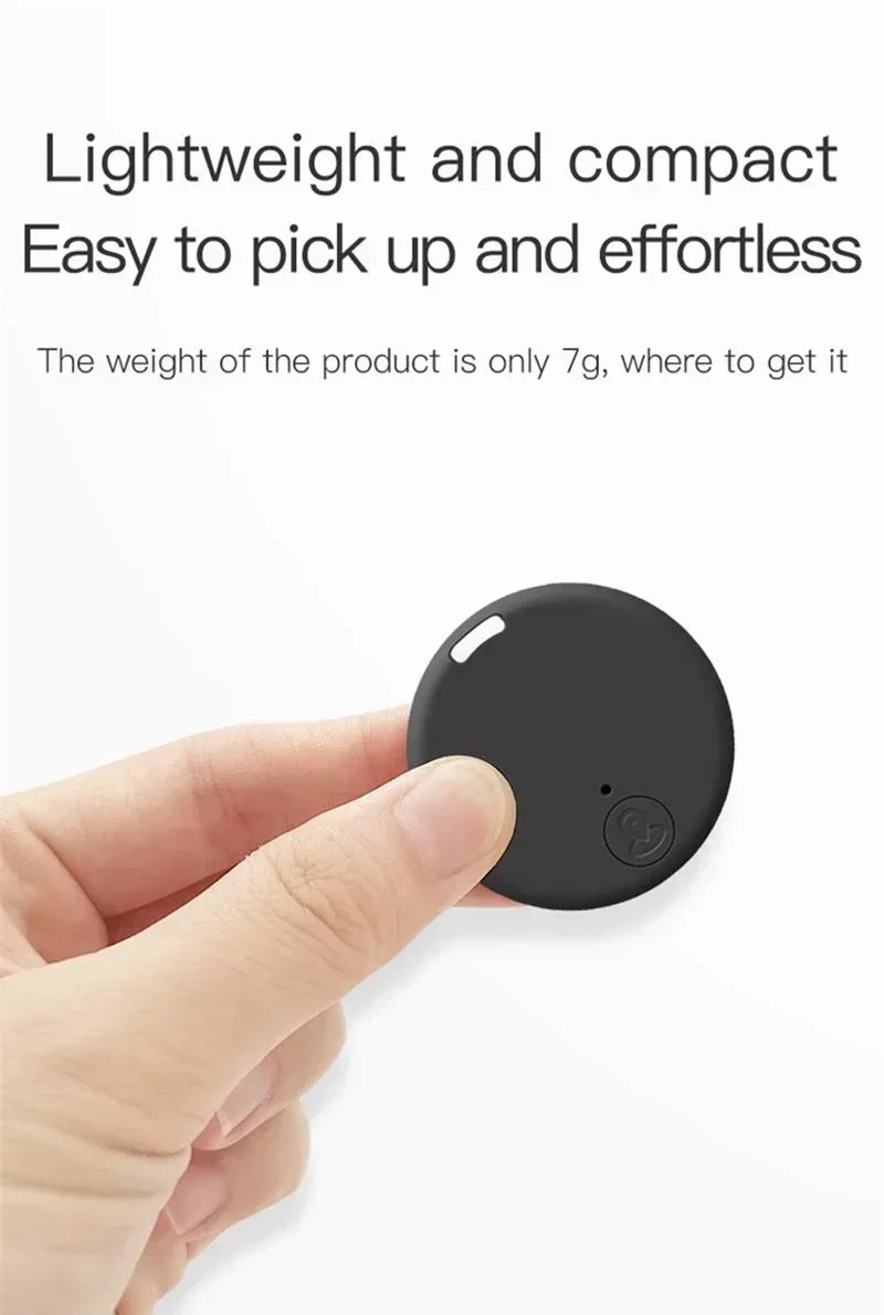 Mini GPS Tracker Bluetooth 5.0 Smart Finder Anti-Lost Locator for Pets Kids Elderly Wallet Car Keys Compatible For iOS Android