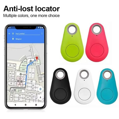 Mini GPS Tracker Locator AntiLost Alarm Wallet Keychain Smart Tag Bluetooth Tracer Keychain Dog Pet Child Bag Tracker Key Finder
