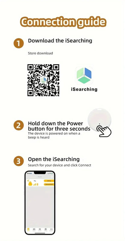 Mini GPS Tracker Smart Locator For Air Tag Smart Finder Key Finder Children Car Locating Tracker Luggage Tracker Anti-Lost Devic