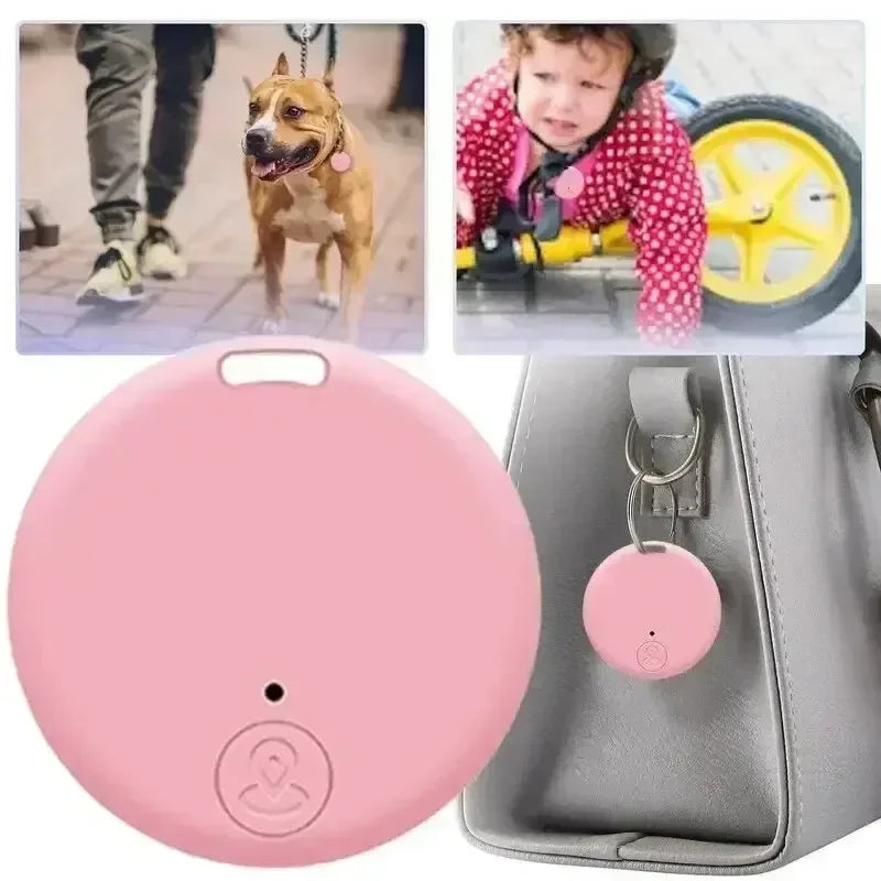 Mini GPS Tracker Bluetooth 5.0 Smart Finder Anti-Lost Locator for Pets Kids Elderly Wallet Car Keys Compatible For iOS Android