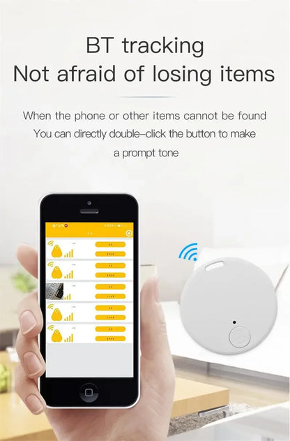 GPS Tracker Bluetooth 5.0 Anti-Lost GPS Mini Device Pet Elderly Kid Bag Wallet Car Tracking For IOS Android Smart Finder Locator