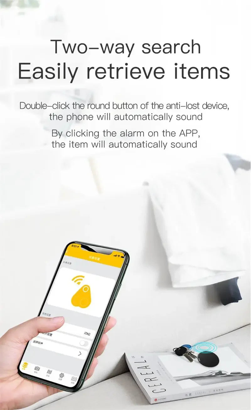 Mini GPS Tracker Bluetooth 5.0 Anti-Lost GPS Device Car Tracking IOS Android Smart Finder Locator Accessory 2026 New