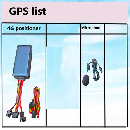 4G LTE Car GPS Tracker with Smart Notifications, Remote Fuel and Power Cut-off, Real-time Tracking, Anti-Surveillance Function,