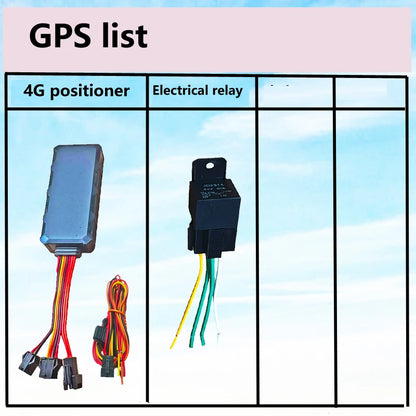4G LTE Car GPS Tracker with Smart Notifications, Remote Fuel and Power Cut-off, Real-time Tracking, Anti-Surveillance Function,