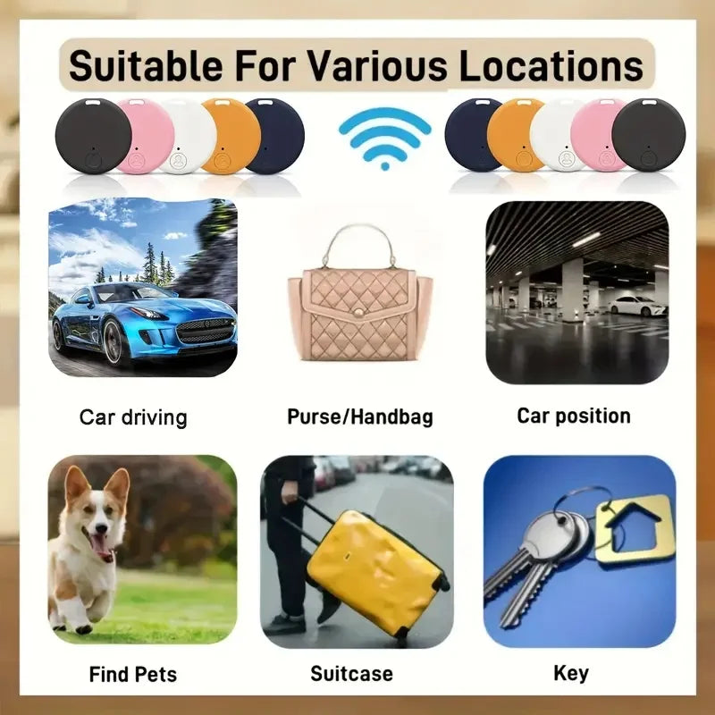 Mini GPS Tracker Smart Locator For Air Tag Smart Finder Key Finder Children Car Locating Tracker Luggage Tracker Anti-Lost Devic