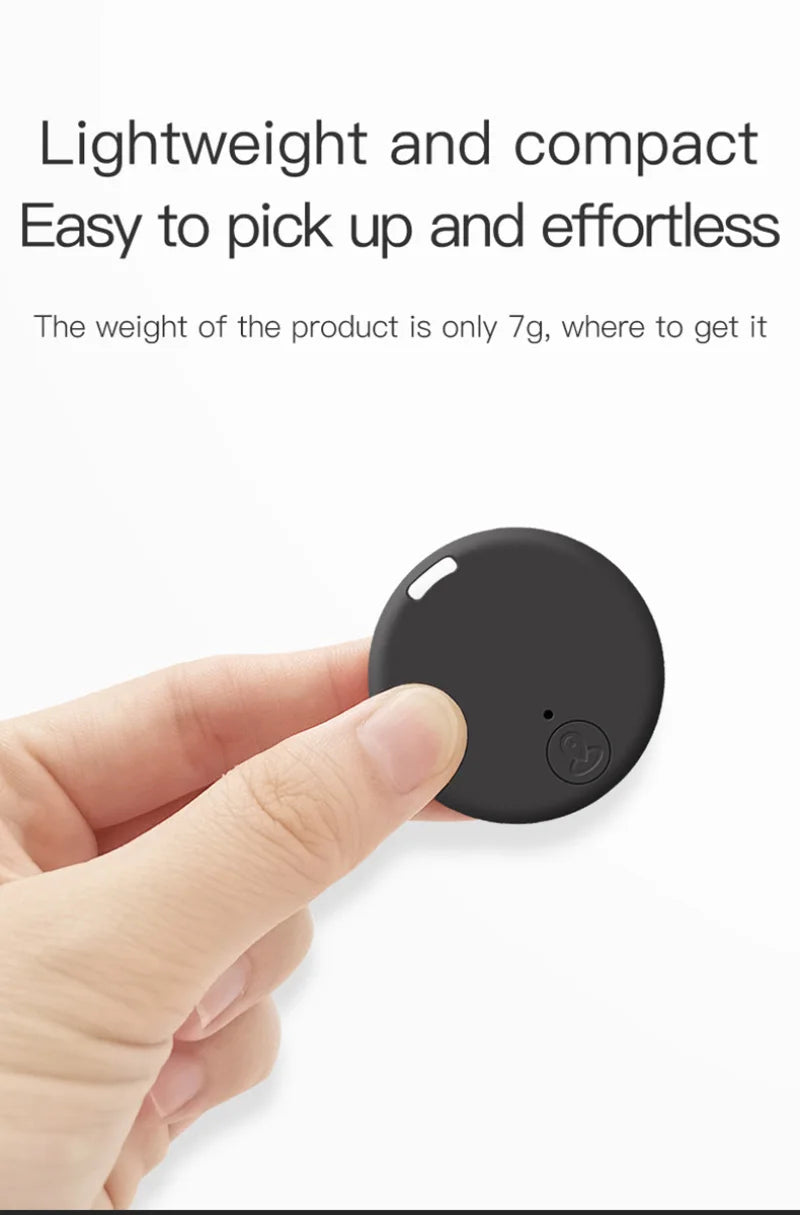 Portable Mini GPS Tracker Bluetooth 5.2 Anti-Lost GPS Tracker Device Smart Finder Locator for Pet Elderly Kids Bag Key Wallet